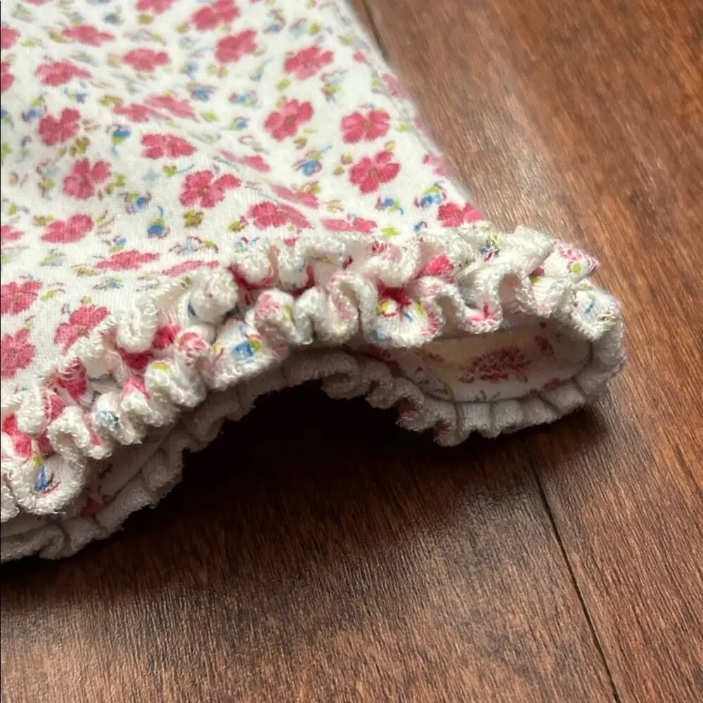 Vintage Baby Gap Floral Sleeveless Pinafore Dress, Size 3